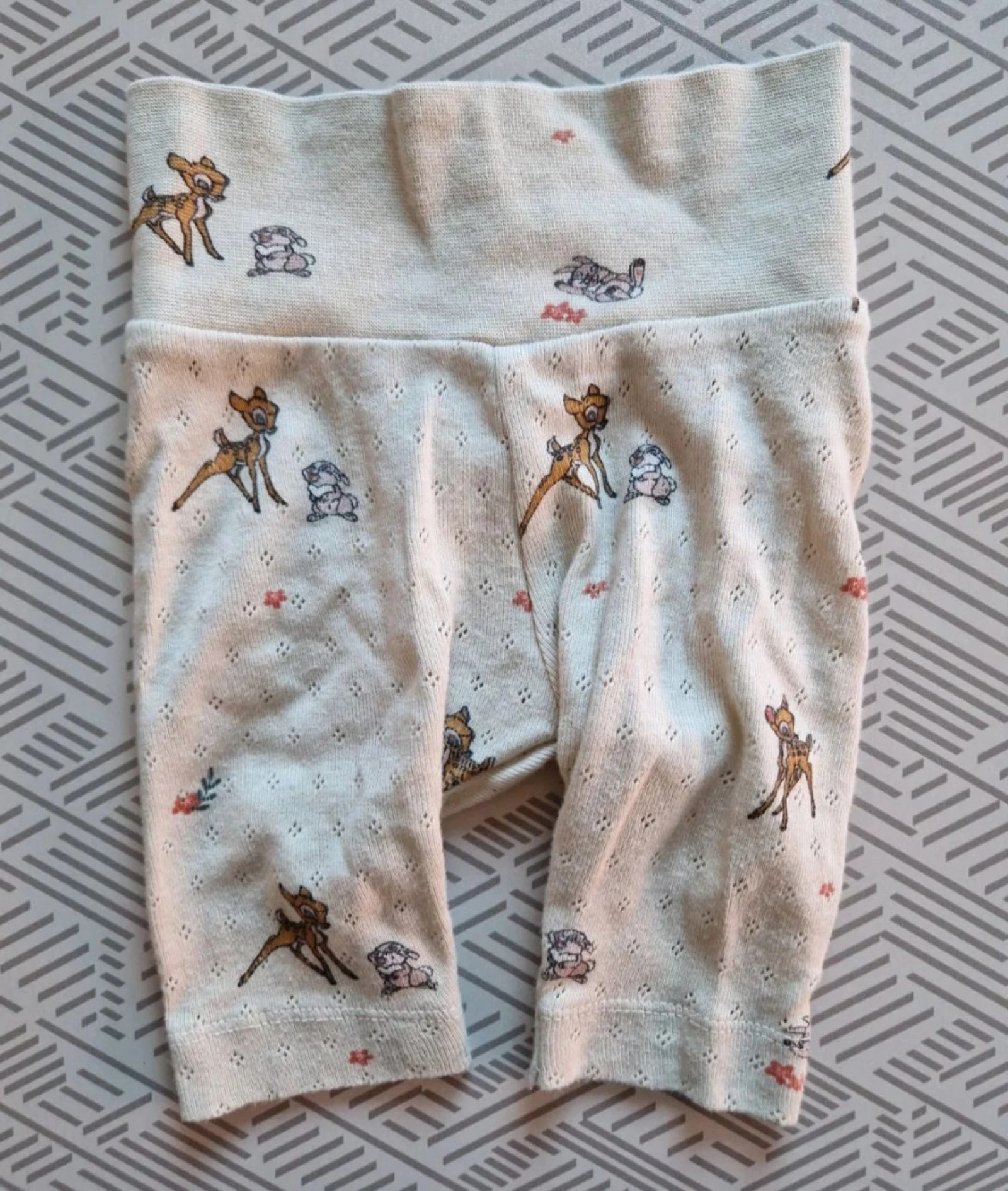 Conjunto de 3 piezas bebé mixto H&M verde claro bambi 56 cm – photo 3